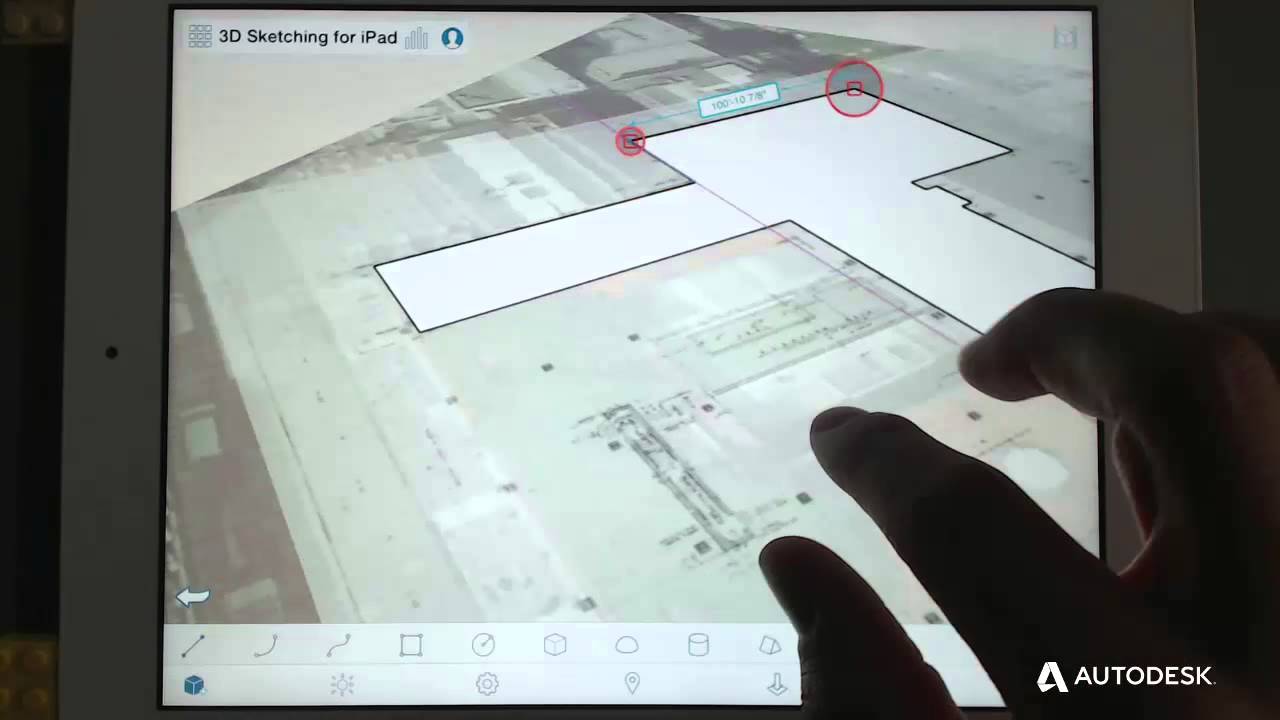 3d sketching in FormIt for iOS