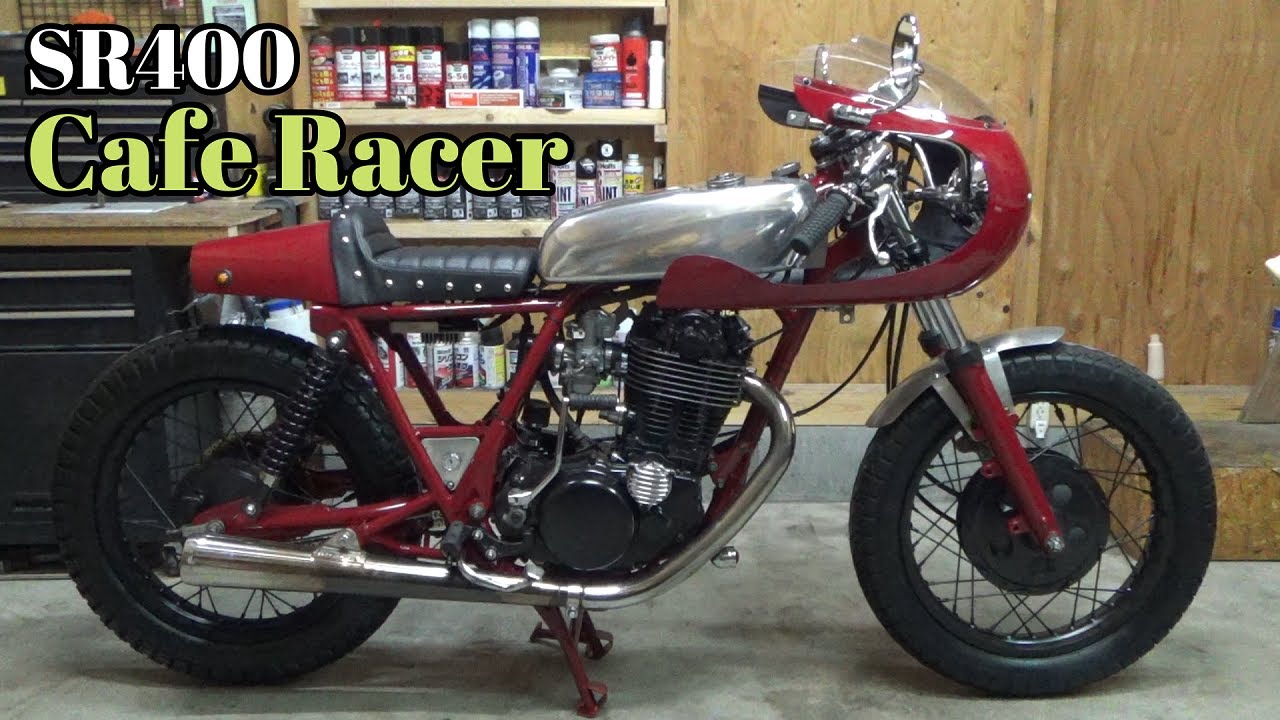 【SR400カフェレーサー】激ヤバ！ペイトンプレイスのハーフカウルをDIY塗装して取り付ける