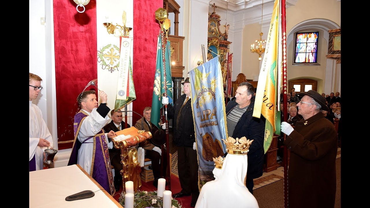 MAŠA ZA ČEBELARJE IN BLAGOSLOV POBRATENJA CERKEV  DOB, 10. 12. 2017