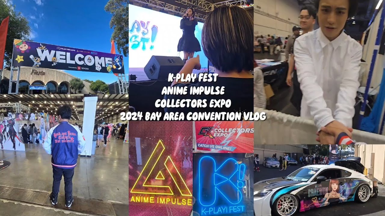 K-Play Fest | Anime Impulse | Collectors Expo Bay Area 2024 - Convention Vlog