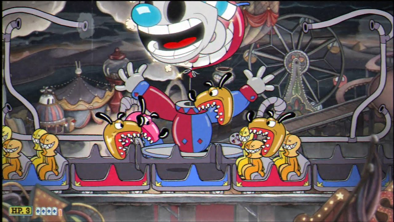 【Cuphead】カップヘッド 道化師ベッピ S-Rank【Beppi The Clown】