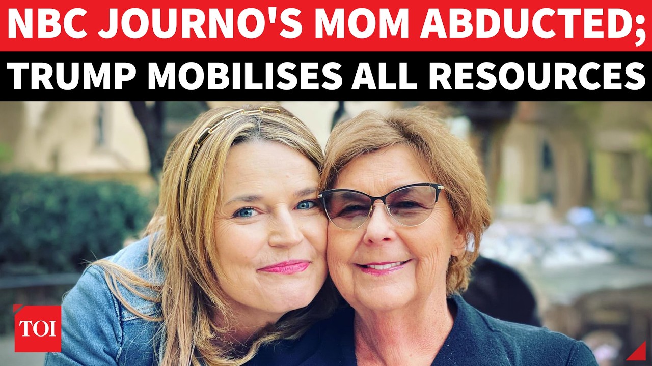 Trump In Action After NBC Host Savannah Guthrie's Mom Is Kidnapped; 'She's Fragile, Without Meds'