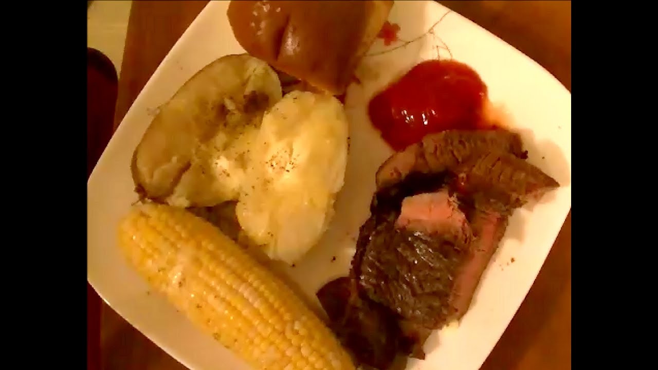 Sirloin Steaks and Corn on the Cob Cooked on my Nuwave Pro Infrared Oven.  Success or Failure?