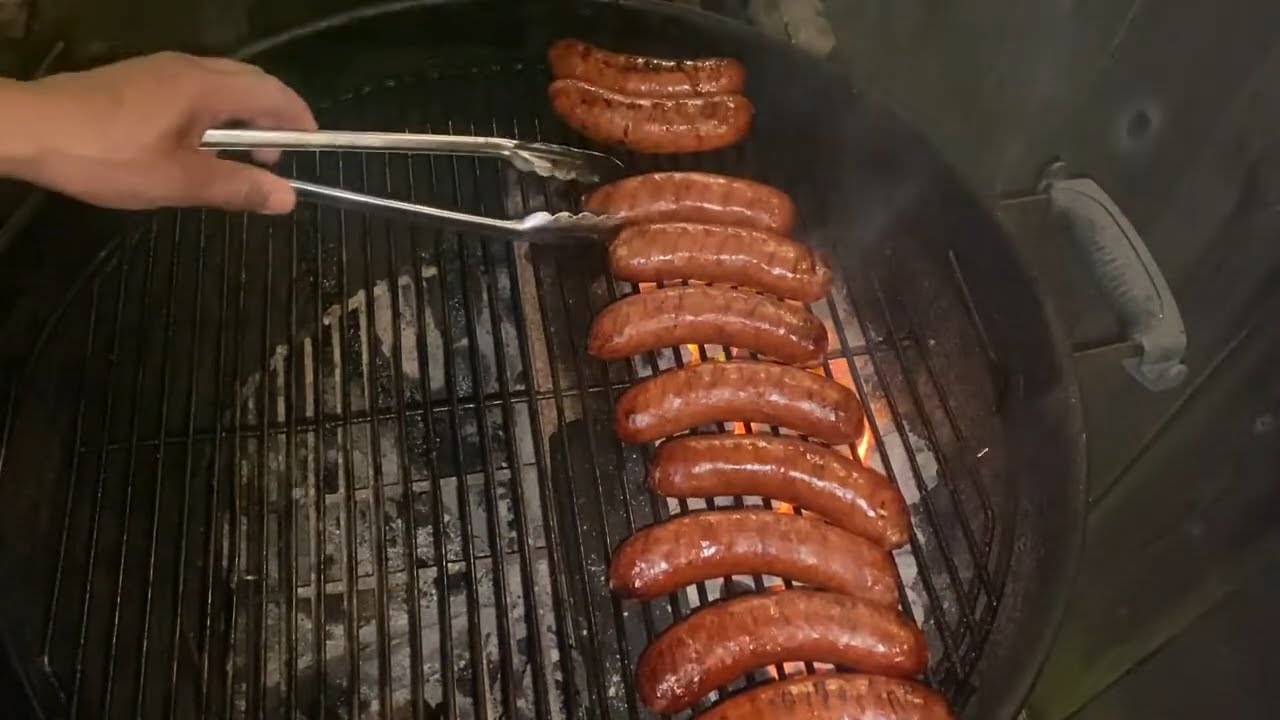 Grilled Brats With A Side Of Rain