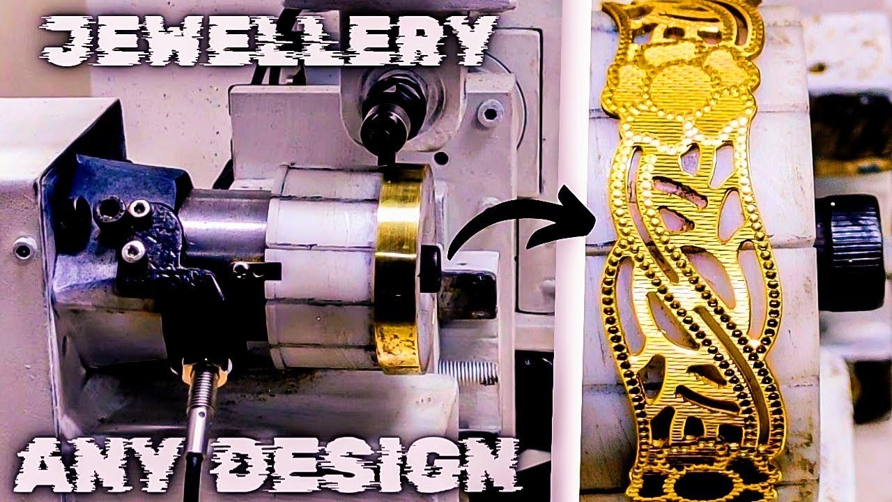 Bangle Engraving CNC Machine Working ( Jewellery Automated ) !!!