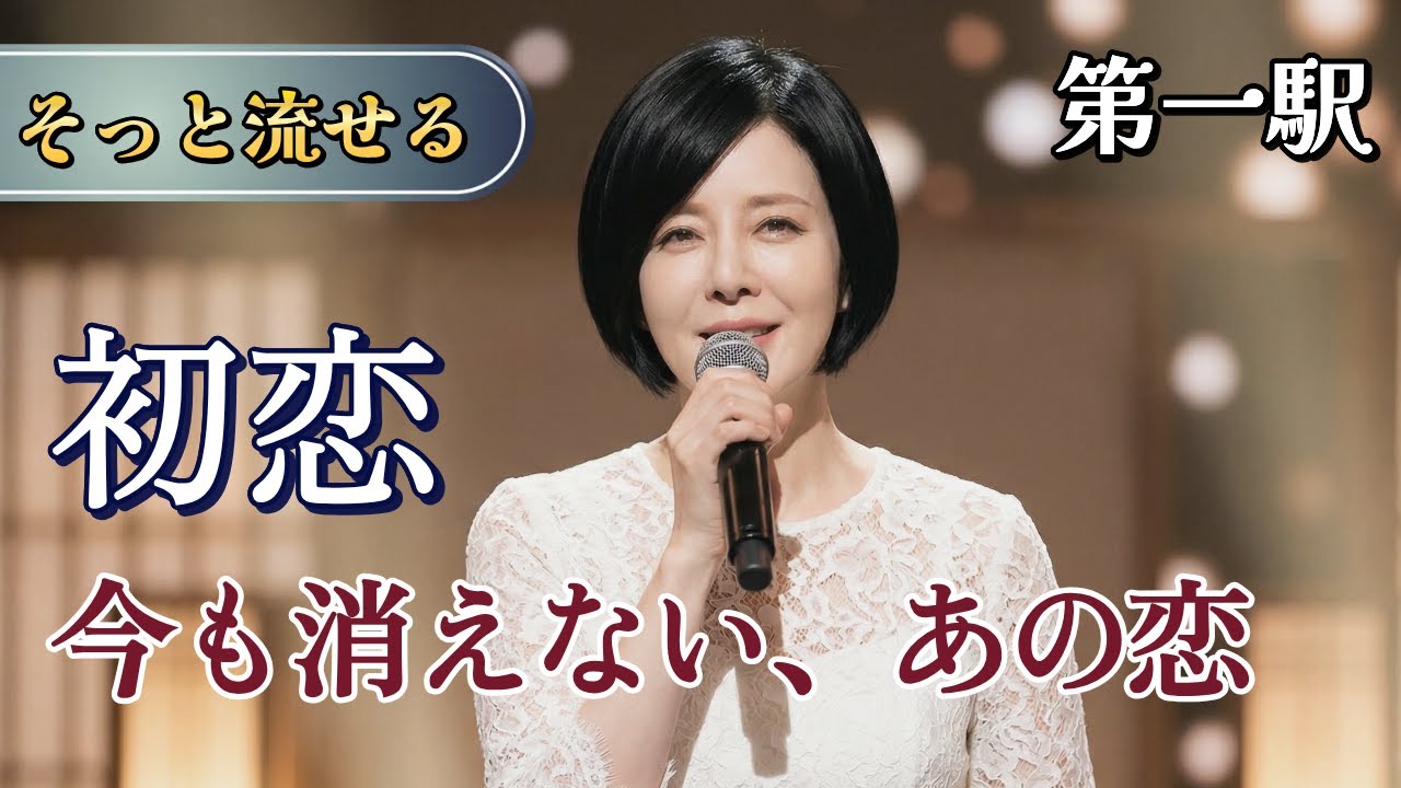 【第一駅】人生は恋と旅。🛤️ 遠い空に面影を追う「慕情」の演歌名曲集。 #演歌の手紙
