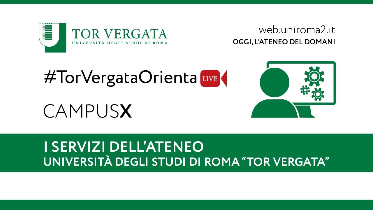 Servizi di Tor Vergata: CampusX