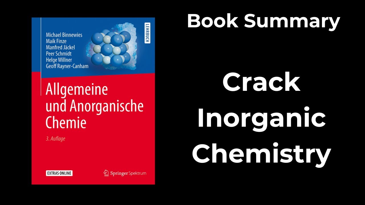 German Inorganic Chemistry Bible (Binnewies) — Explained for Everyone!