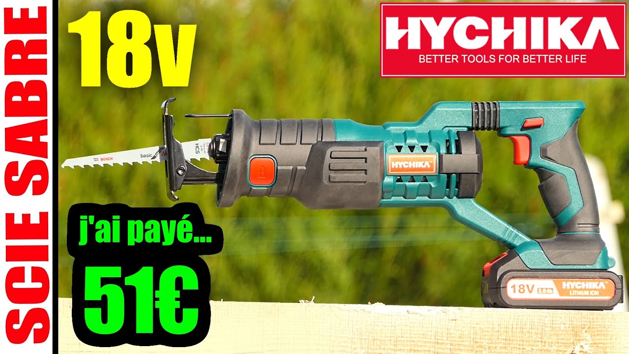 HYCHIKA сабельная пила 18v