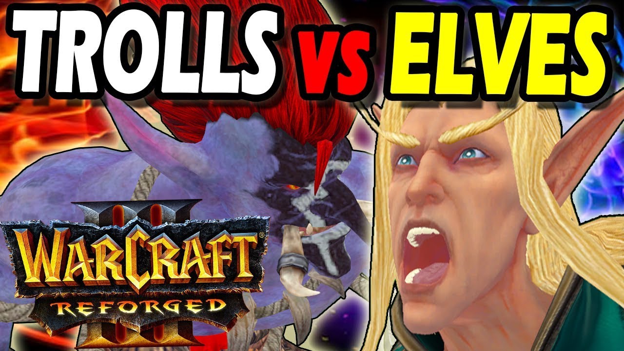 Warcraft 3 Reforged | Custom | Troll & Elves Speed x2