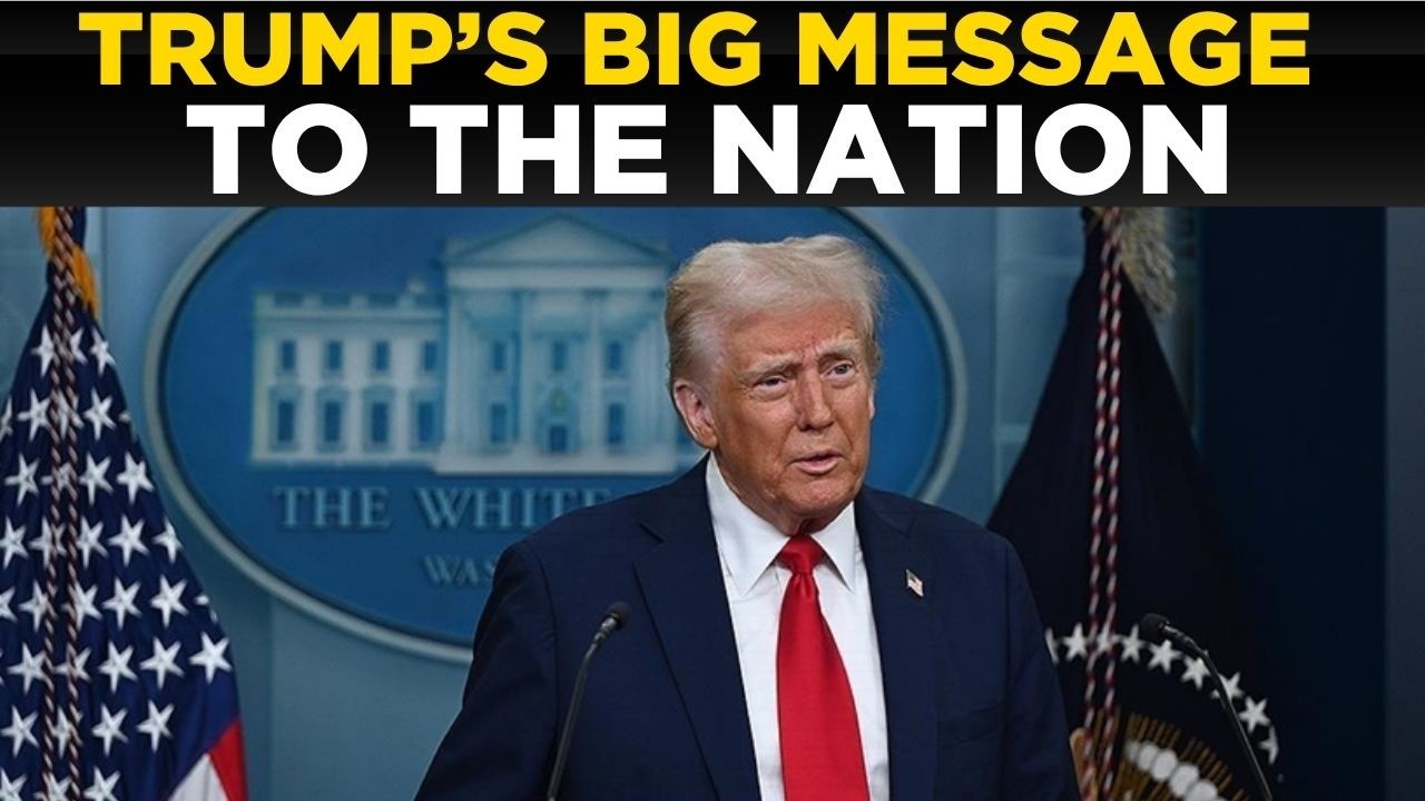 TRUMP LIVE: President Delivers Urgent Address Following Landmark US-Iran Peace Deal | WORLD NEWS