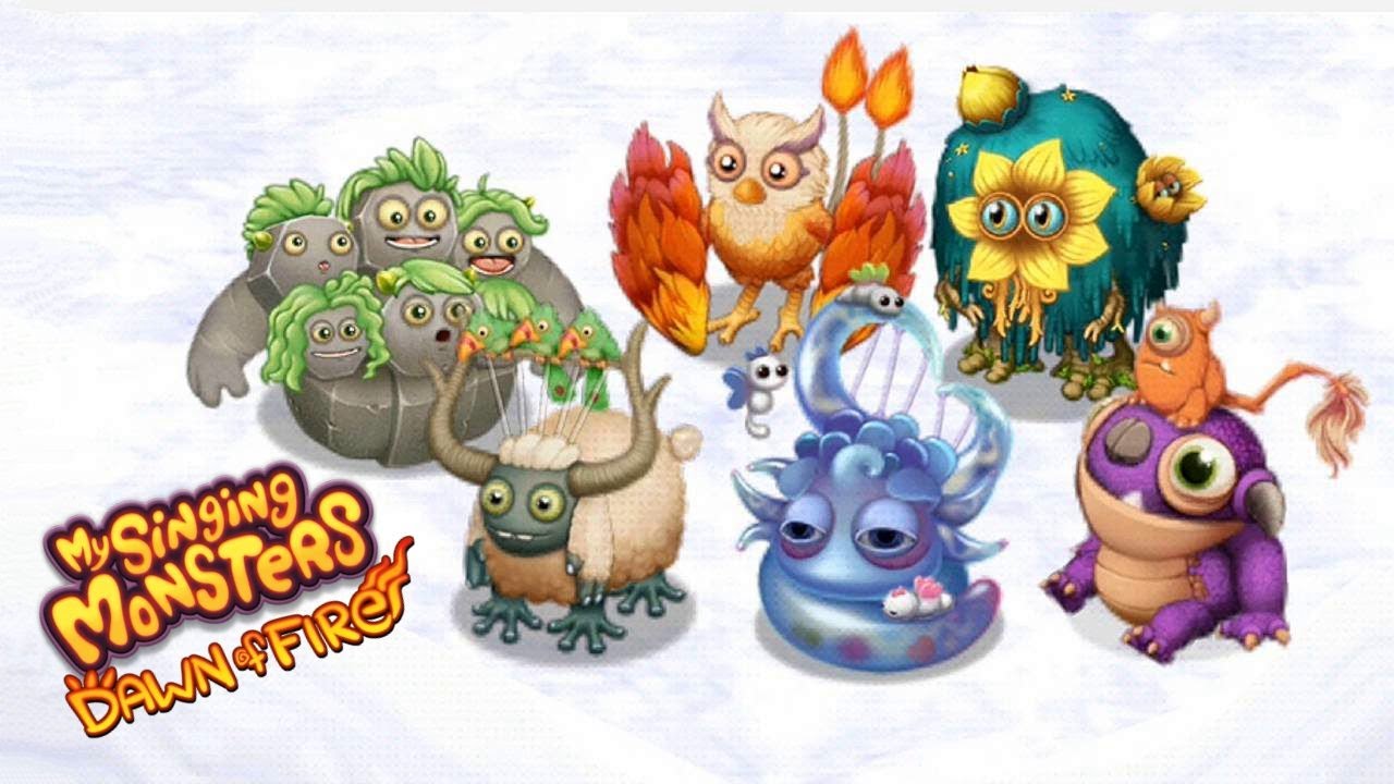 Baby Cherubble, Woolabee, Bisonorus, Gnarls, Quarrister & Glowl Sing Together | MSM Dawn of Fire