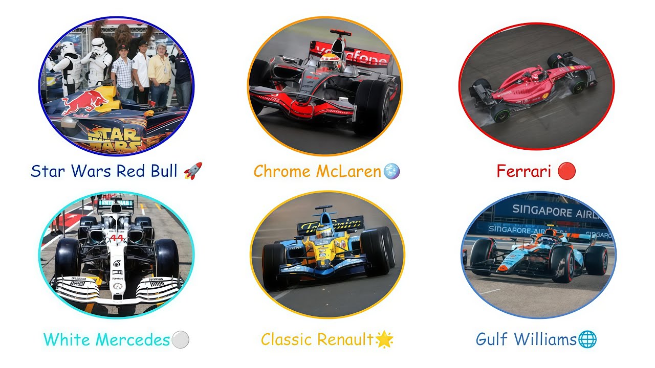 What is every F1 team's best livery?