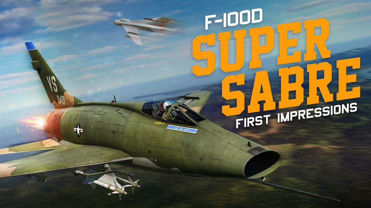 DCS F-100D: An Absolute Beast... But Highly Unforgiving