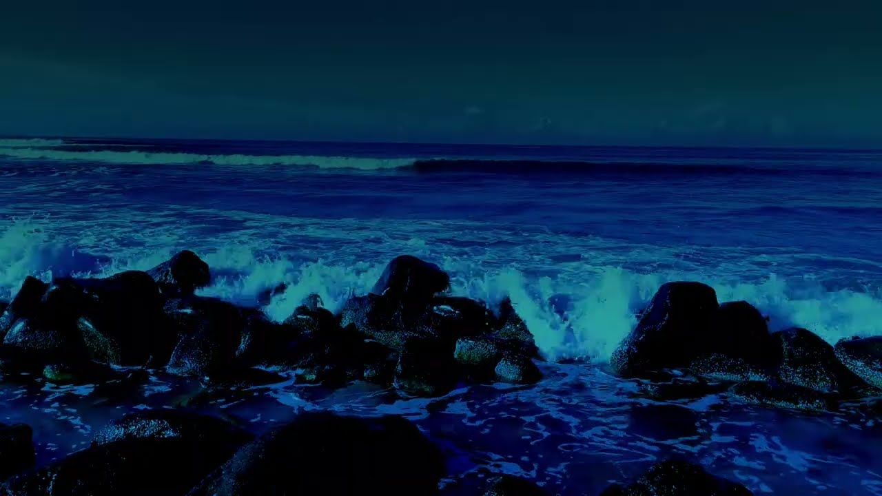 Relaxing Ocean Waves ASMR 🌊 Ocean Sounds to Sleep, Study and Chill