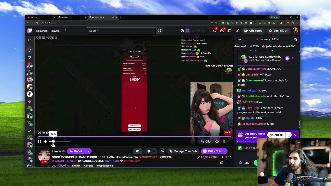 State Farm Gamerhood Watch Party #ad | Esfand Live 7/31/2026
