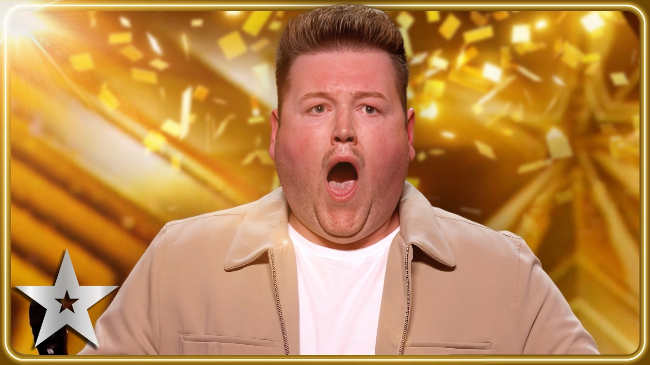 Unique 80s hit scored Vinnie McKee a GOLDEN BUZZER! | Unforgettable Audition | Britain's Got Talent