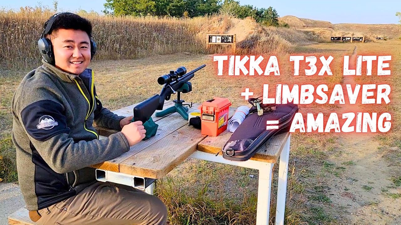 Первая стрельба из Tikka T3X Lite в 308WIN (LimbSaver — революционный инструмент)