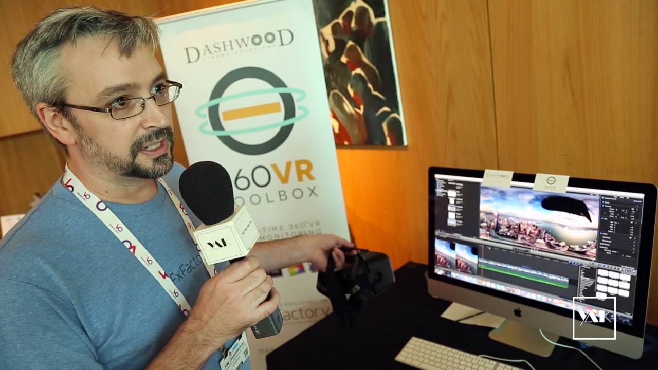 IBC 2015: La VR dans FCPX avec 360VR TOOLBOX de Tim Dashwood