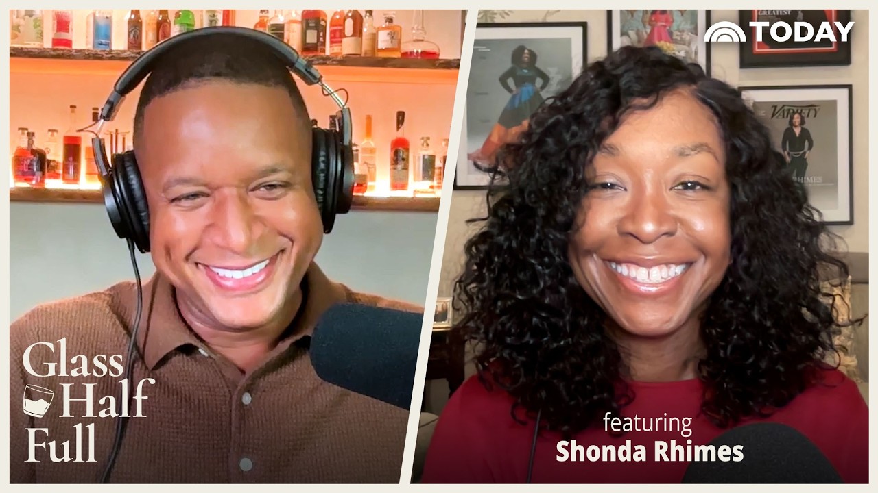 Shonda Rhimes: From Painfully Shy to Cultural Legend | Glass Half Full With Craig Melvin