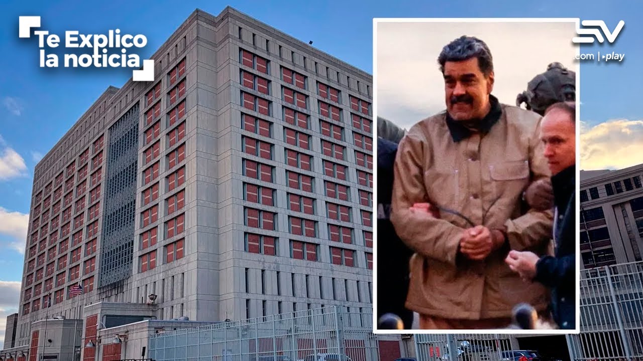 Del Palacio a una celda en Brooklyn; Así es la prisión federal donde está Maduro | TELN | Ecuavisa