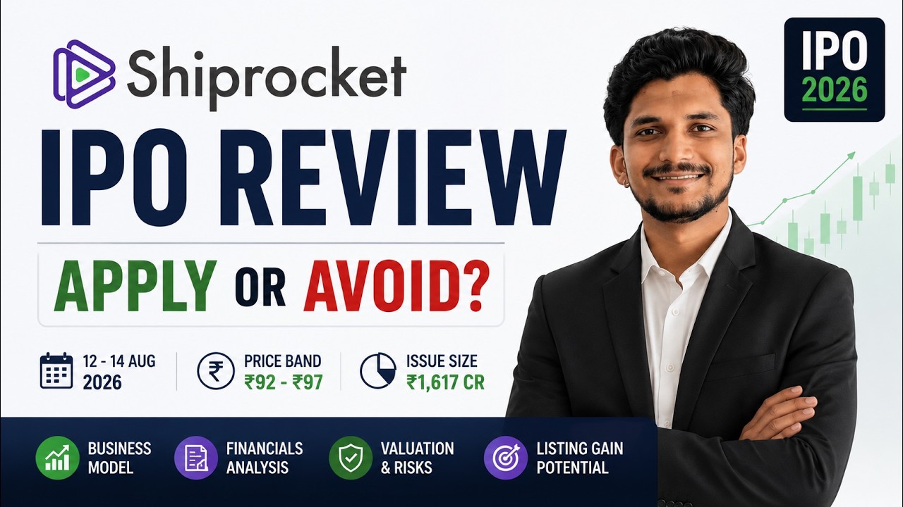 Shiprocket IPO Review🚀 | Apply or Avoid? | GMP, Valuation, Financials & Full Analysis