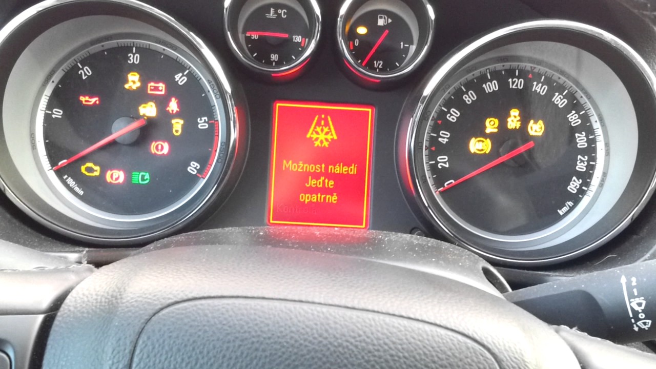 Opel Insignia 2.0 CDTI Cold start -20C&deg;
