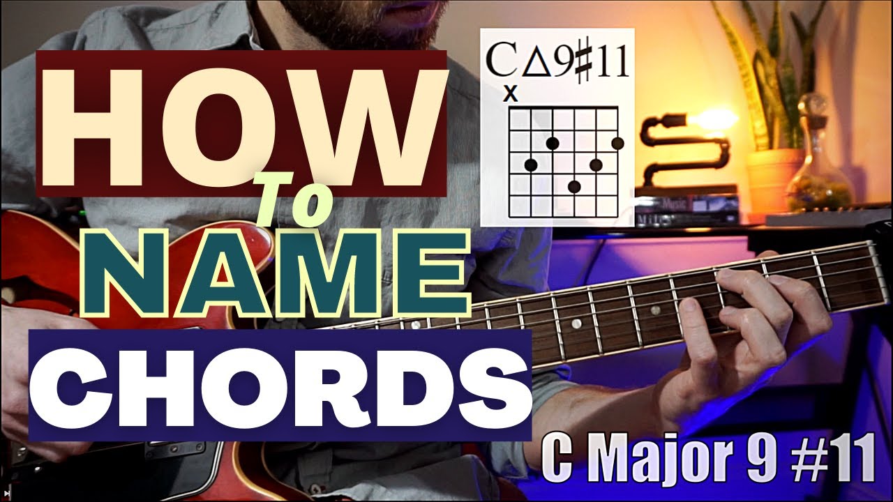 How to Name & Build CHORDS from Scratch - GUITAR LESSON
