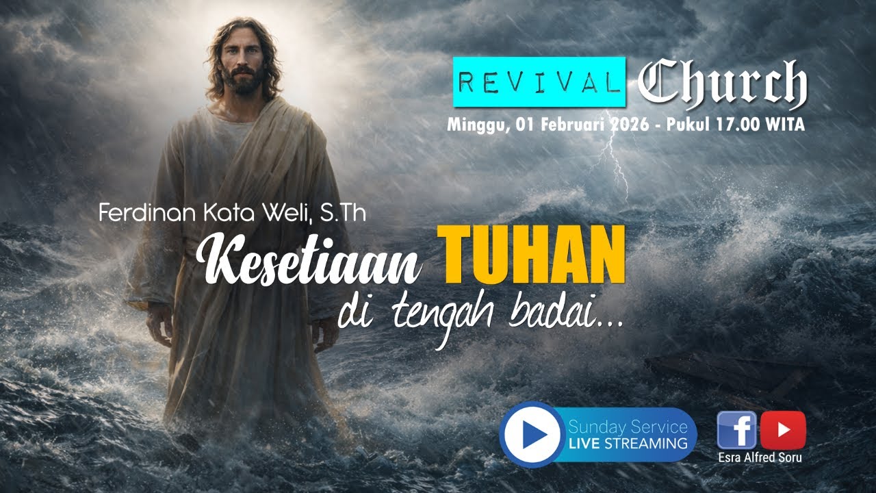 IBADAH ONLINE GKIN REVIVAL KUPANG || MINGGU, 1 FEB 2026 || 17.00 WITA | Ferdinan Kata Weli, S.Th