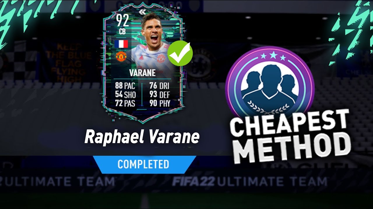 OMG! 92 Flashback Varane SBC!🔥 (Cheapest Method) - FIFA22 ULTIMATE TEAM