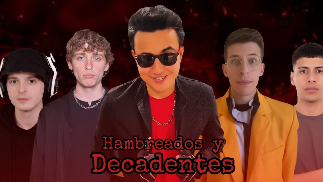 TOP de los 5 youtubers mas decadentes y hambreados de youtube