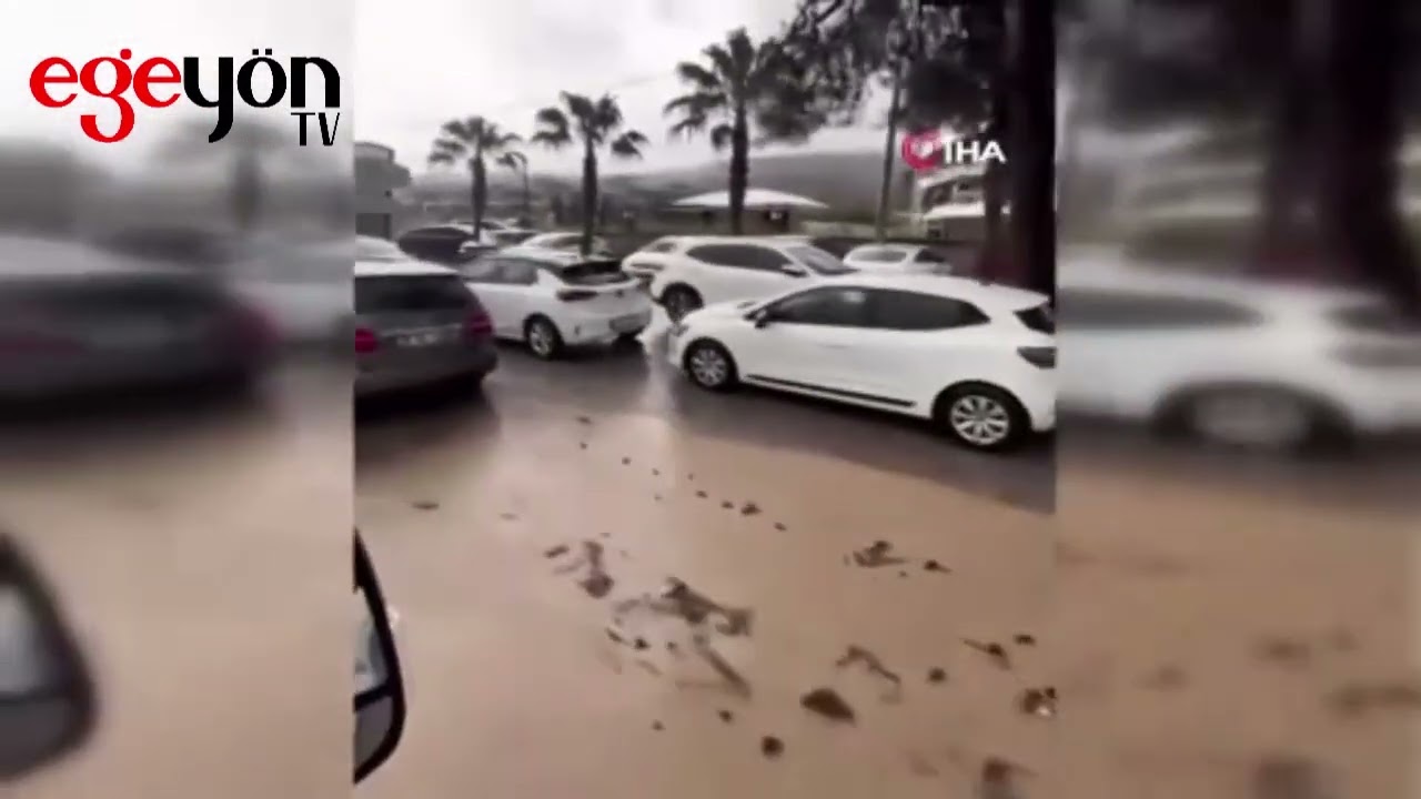 30 Dakikalık yağmur yetti