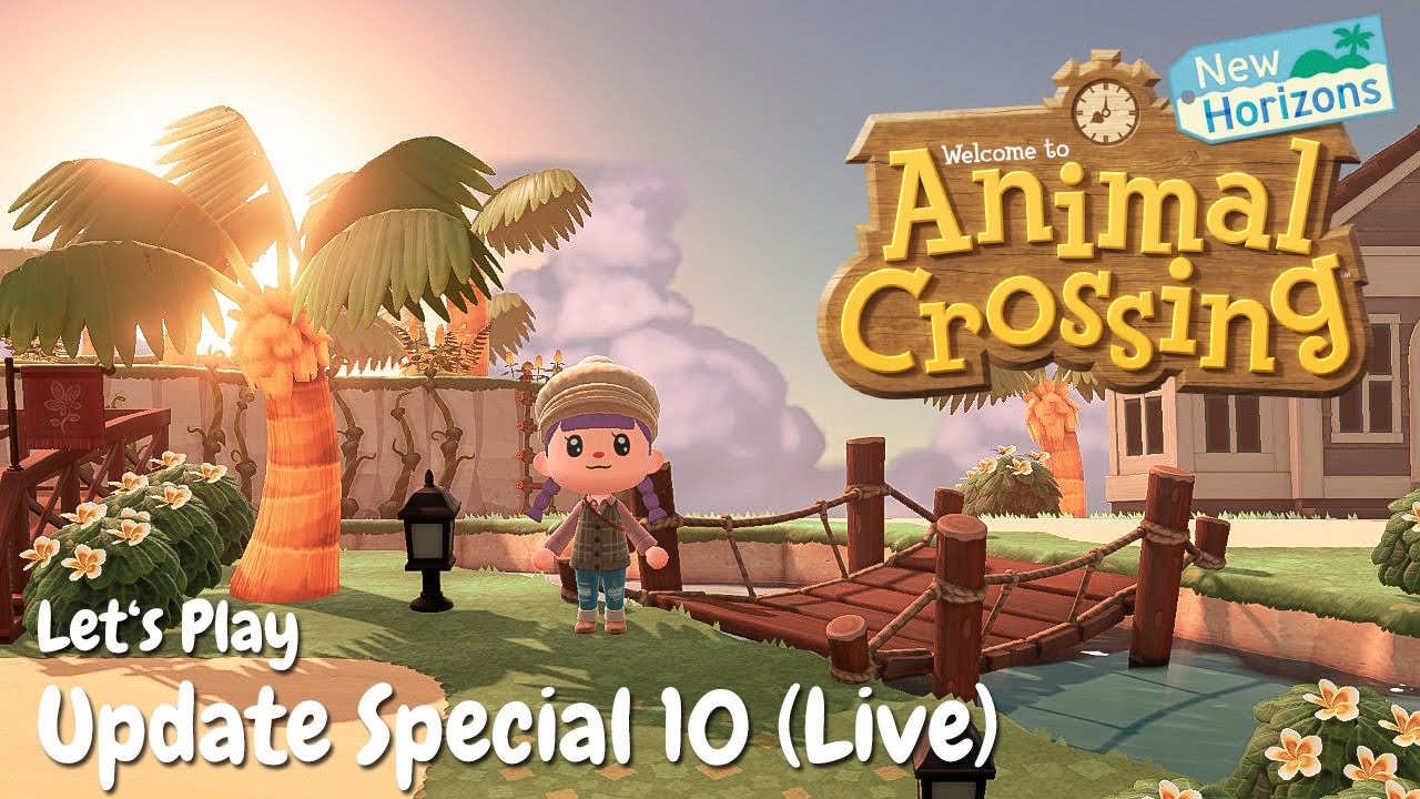 Animal Crossing: New Horizons [010] 🌴 Update Special 11/21 (Livestream) ♦ Let's Play (German)