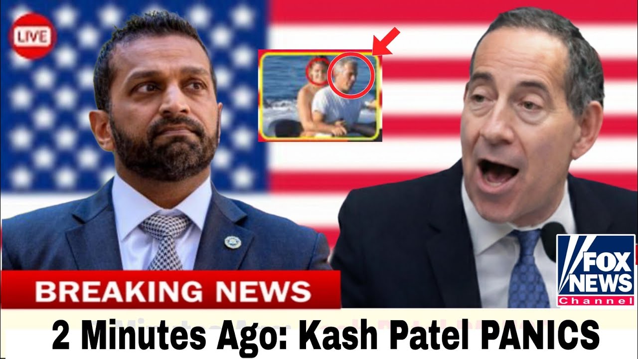 2 Minutes Ago: Kash Patel PANICS During Raskin’s Testimony