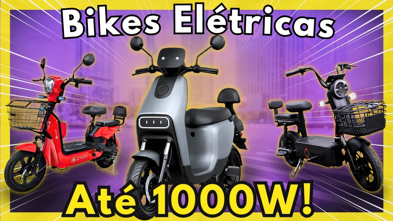 💪Top 3 e-Bikes Sem CNH: Mais Potentes e Econômicas do Ano!