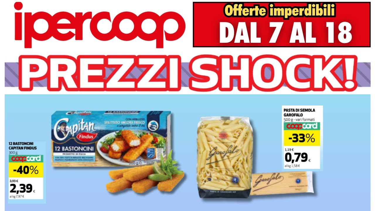 Volantino Ipercoop dal 7 al 18 novembre #anteprima 🛍️ Sconti e PREZZI SHOCK 🟩⬜️🟥 Indirizzi Promo