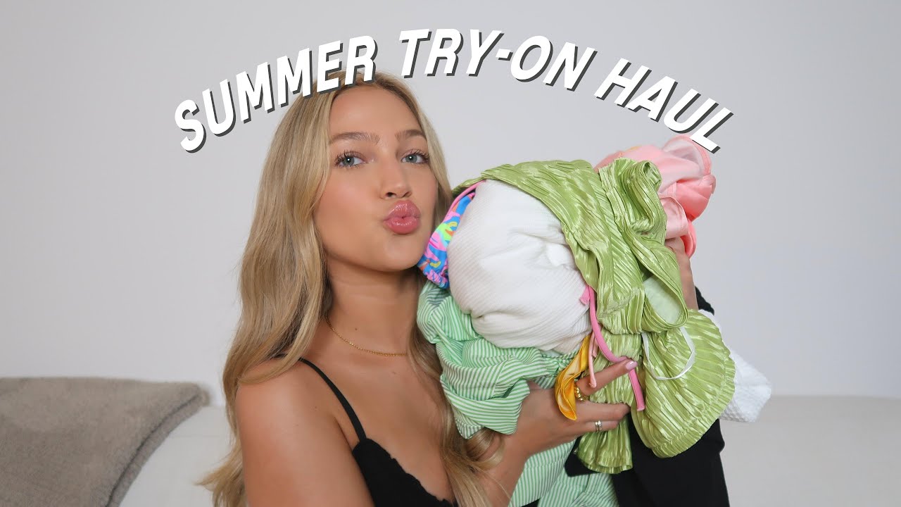 HUGE summer try-on clothing haul feat. princess polly | maddie cidlik