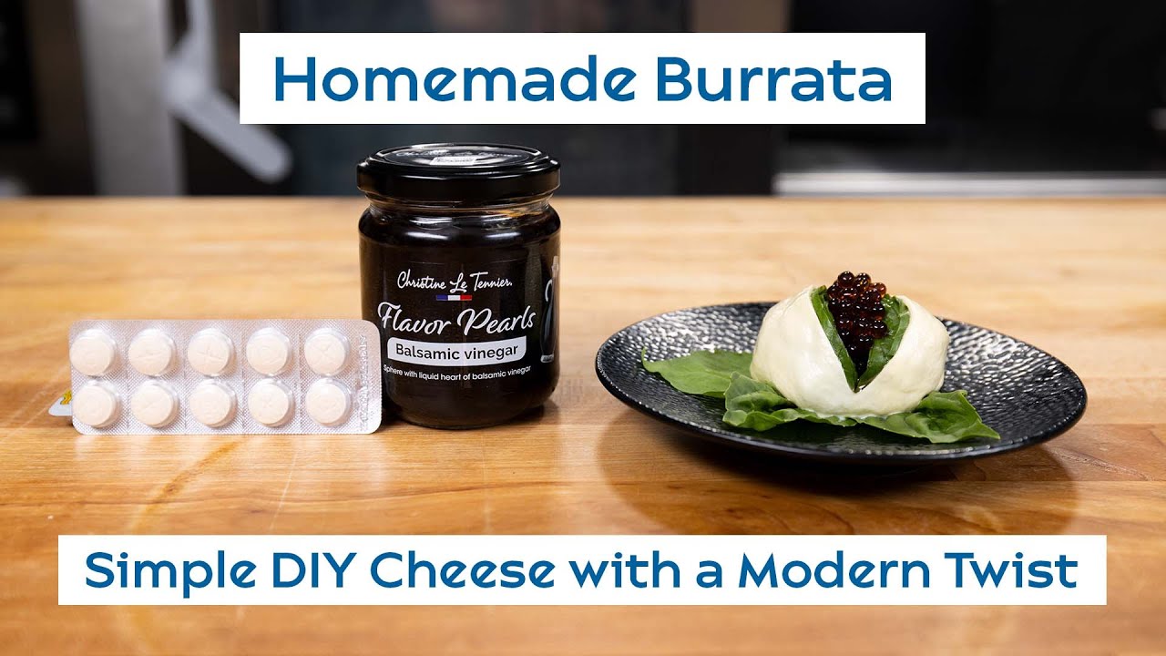 Homemade Burrata: Simple DIY Cheese with a Modern Twist. WTF - Ep. 338