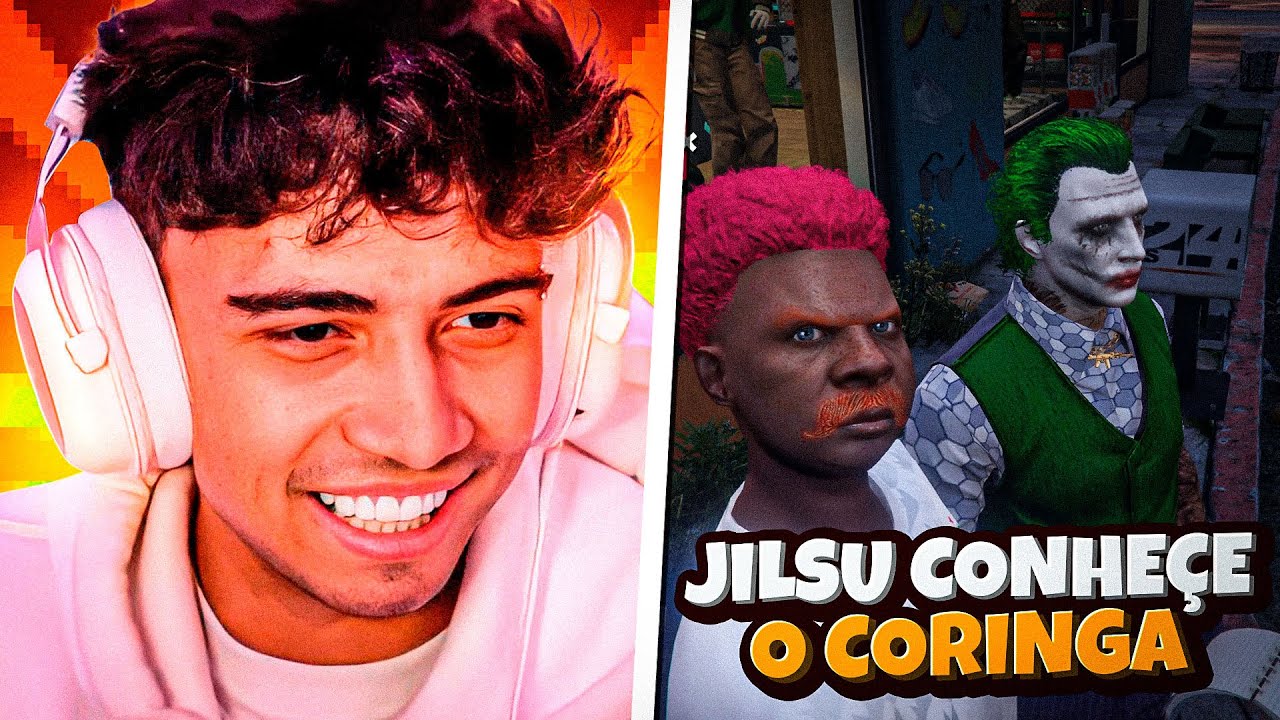 JILSU CONHECE O CORINGA NO GTA RP!!! (GTA RP) - LUCAS ZIEMLICH
