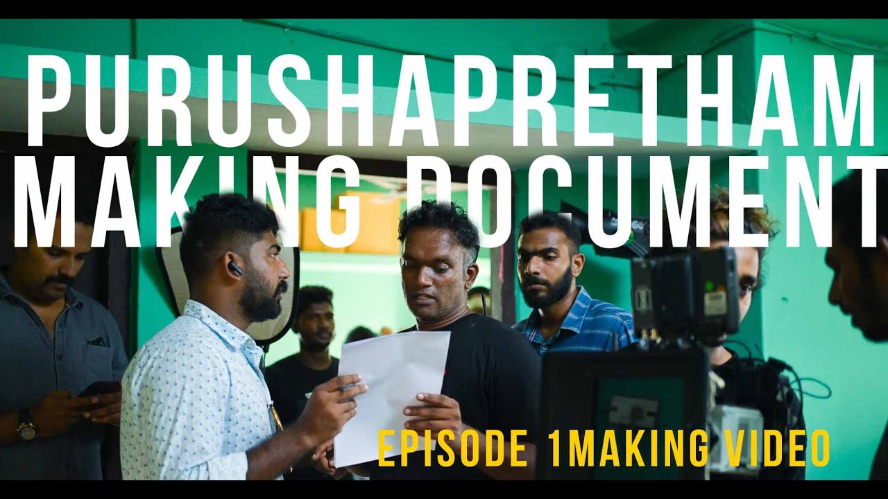 EPISODE 1 PURUSHA PRETHAM BEHIND THE SCENES- BTS Making