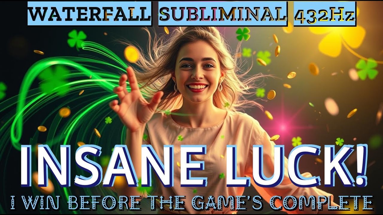 ★ 💸 I’m TOO LUCKY — Like Scary-Lucky... This Is A Glitch 😩✨ #432hz Luck Subliminal