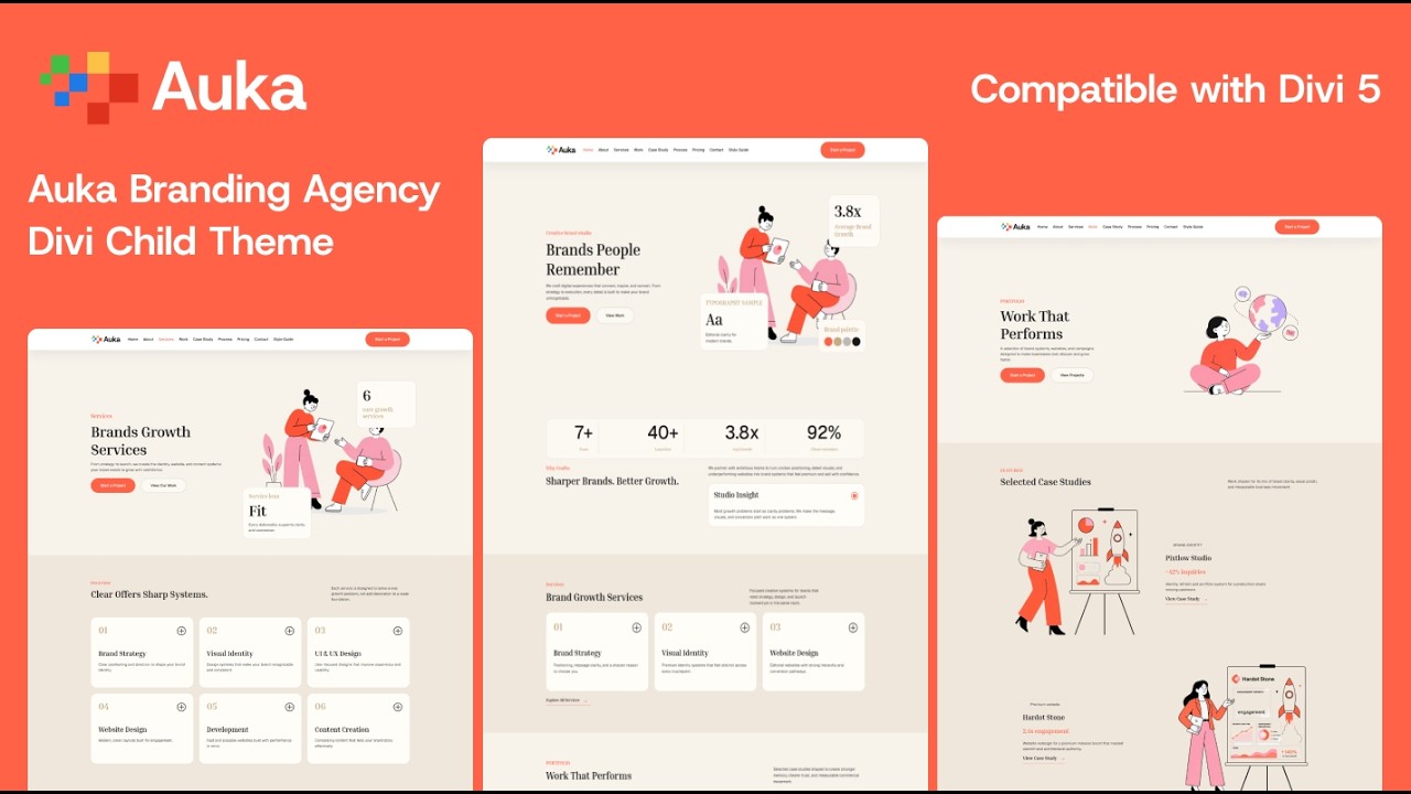 Auka Child Theme &ndash; Colors Setup in Divi 5 (Background, Buttons & Global Design)