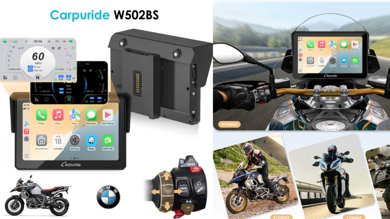 Carpuride 702BS pour Bmw 1250GS et sur d'autres marques ✌️