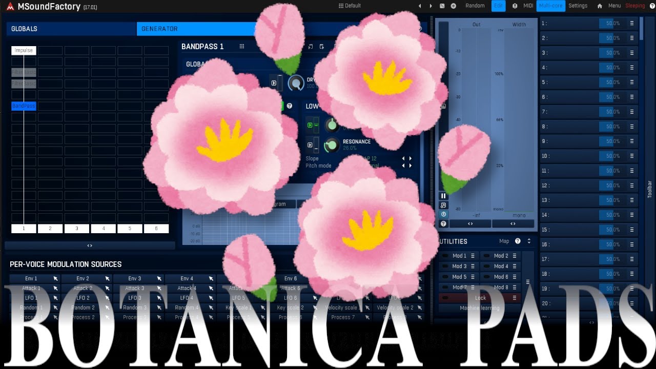 Botanica Style Ambient Pads in MSoundfactory