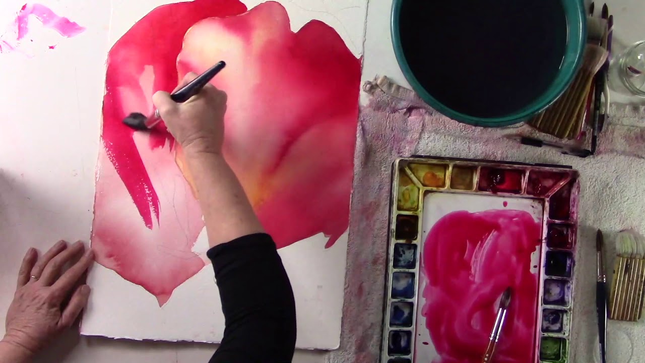 Watercolor Podcast: Painting Review & Demonstration