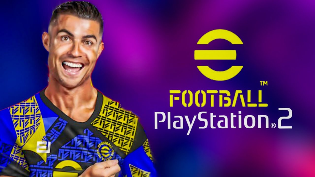 حصريا تحميل لعبه بيس 2025 بلايستايشن 2 بالتعليق العربي بجرافيك عالي | PES 2025 efootball (PS2) ISO