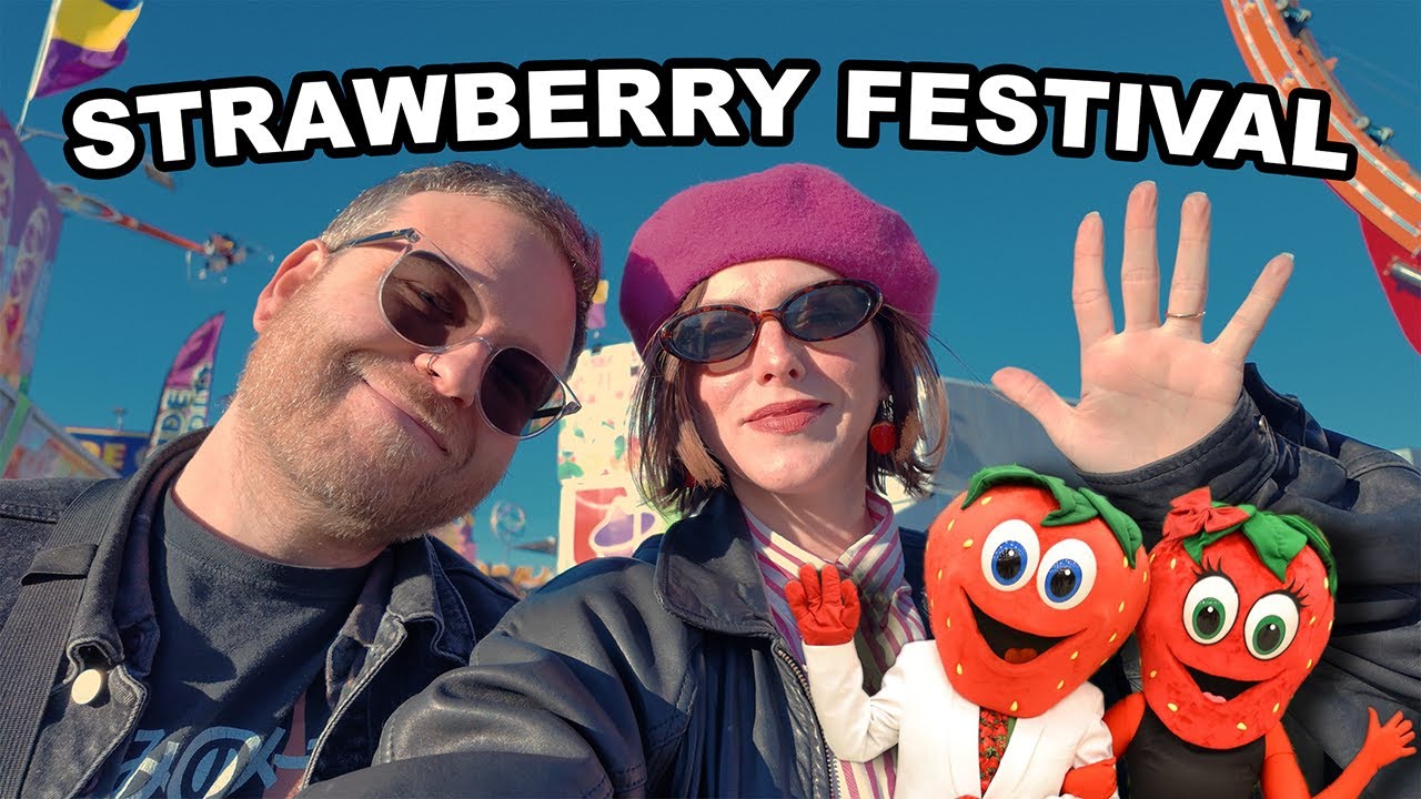 Florida Strawberry Festival Vlog | How long did we wait for a corndog?!