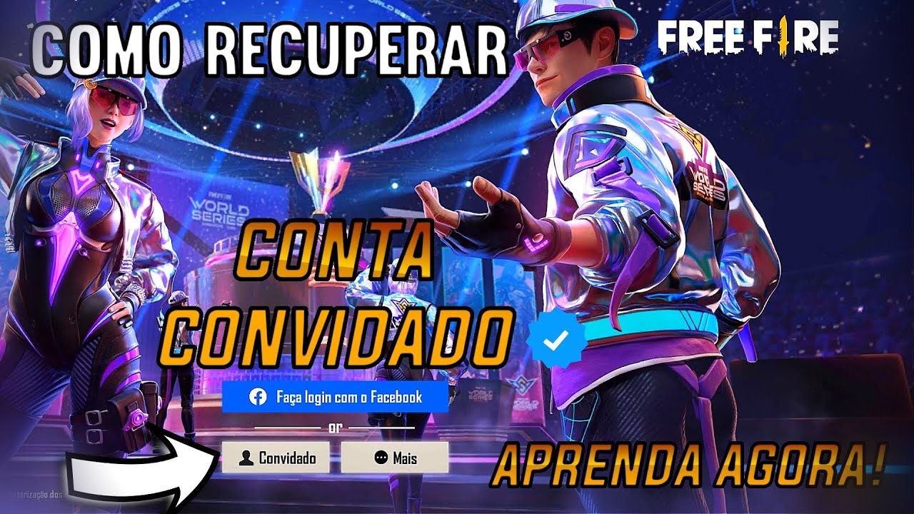 🔥COMO RECUPERAR CONTA CONVIDADO DO FREE FIRE🔥