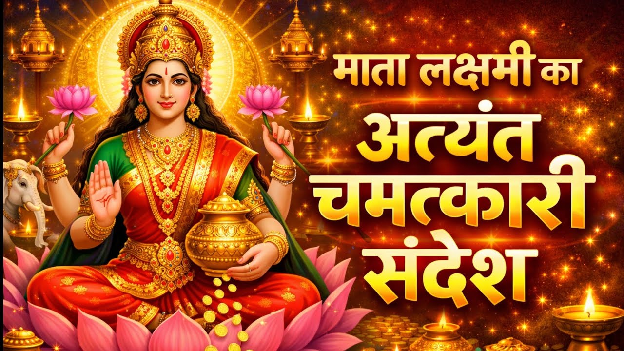 माता लक्ष्मी का अत्यंत चमत्कारी संदेश माता लक्ष्मी के सार्वजनिक संदेश 999