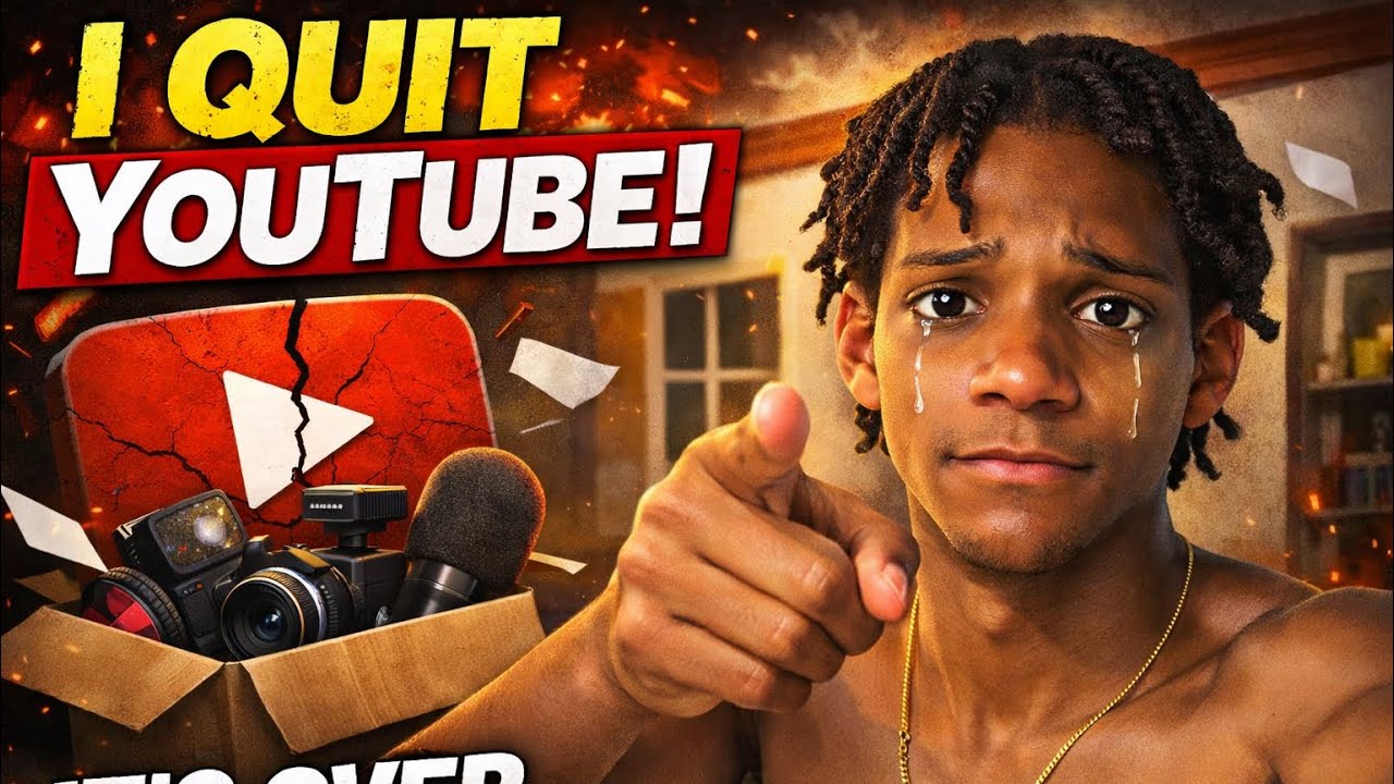 I QUIT YOUTUBE!!